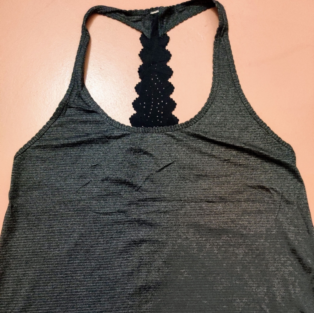 Lululemon Laser Cut Lace Racerback Tank